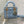 LADY MINI BAG 17 IN CERULEAN BLUE LAMBSKIN