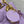 Lady Bag 17cm Violet Lambksin