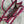 MISS TOTE 36 IN MAGENTA PURPLE CANVAS