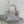 SMALL 24 LADY BAG IN PALE GRAY CANVAS