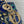 CD Lady Bag 20cm Blue Lambskin Crystal Embellished