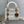 CD Lady 17cm White Lambskin Brown Charm