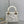 CD Lady 17cm White Canvas Diamond Embellished