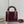 MINI 17 LADY BAG IN PLUM PURPLE SNAKESKIN PATTERN LAMBSKIN