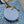 SMALL 16 LADY D-JOY BAG  IN POWDER BLUE CANNAGE LAMBSKIN WITH EMBROIDERED BEADWORK  BEADWORK