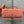 CD 2026 Crystal Embellishments Lady Bag 24cm Coral Orange Leather 355276