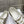 JANE SNEAKERS LOW LACE-UP WITH TRIOMPHE PATCH IN CANVAS AND CALFSKIN STONE GRAY/ WHITE LOGO