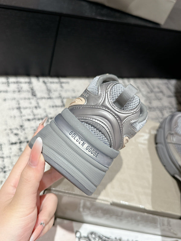 GGDB Marathon Sneakers Silver Mesh 980470
