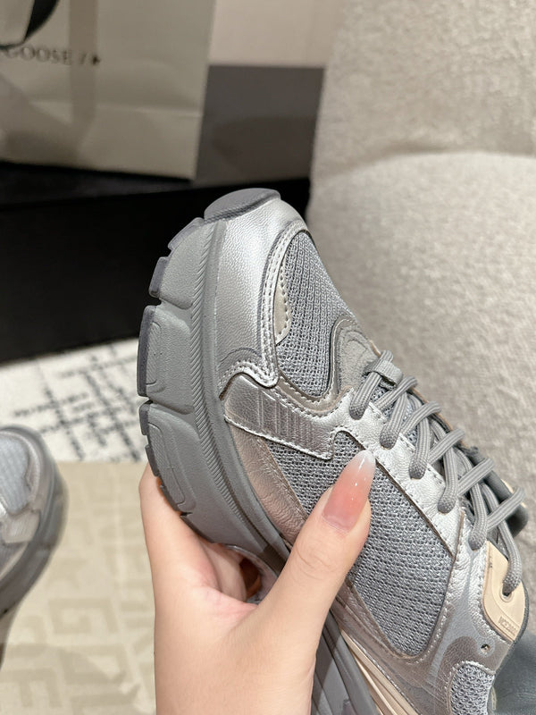 GGDB Marathon Sneakers Silver Mesh 980470