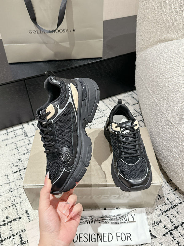 GGDB Marathon Sneakers Black Mesh 980472