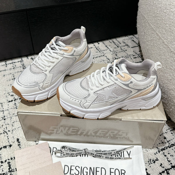 GGDB Marathon Sneakers White Mesh 980473