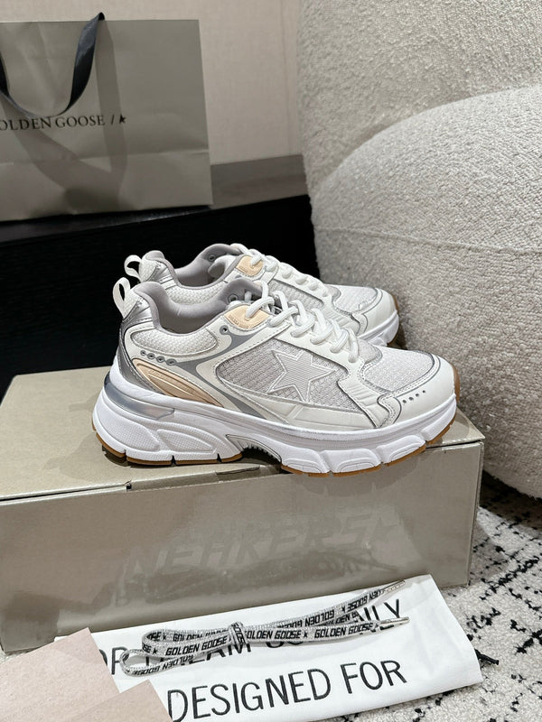 GGDB Marathon Sneakers White Mesh 980473