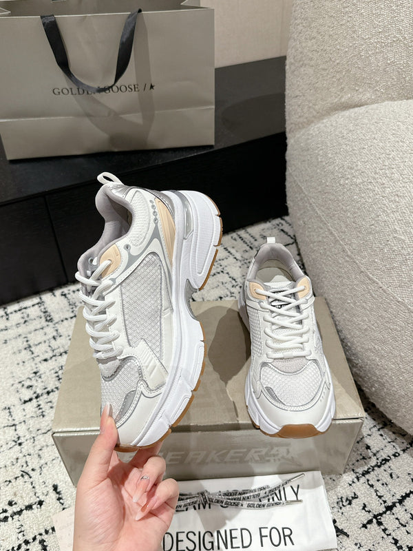 GGDB Marathon Sneakers White Mesh 980473