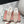 LP Summer Charms Walk Loafers In Almond Beige Mix White Suede With Rabbit Fur Lining 985648