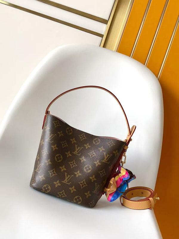 LV M26642 All In BB Brown Monogram Coated Canvas