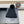 KNITTED BEANIE HAT IN BLACK WOOL 413369