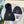 SET CLASSIC SCARF AND HAT IN BLACK WOOL 414785