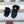 GLOVES IN BLACK WOOL AND RABBIT FUR 417168