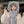 BEANIE HAT IN GRAY WOOL AND LAMB FUR 435074