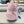 BEANIE HAT IN PASTEL PINK WOOL AND LAMB FUR 435072
