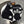 CC Hat Scarf Gloves Set White Black Kni470400