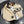 CC Hat Scarf Gloves Set Light Beige Black Knit 470401