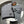 CC Hat Scarf Gloves Set Gray Black Knit 470402