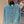 CC 2025 Jacket with Large Rhinestone Button Blue Wool 325884