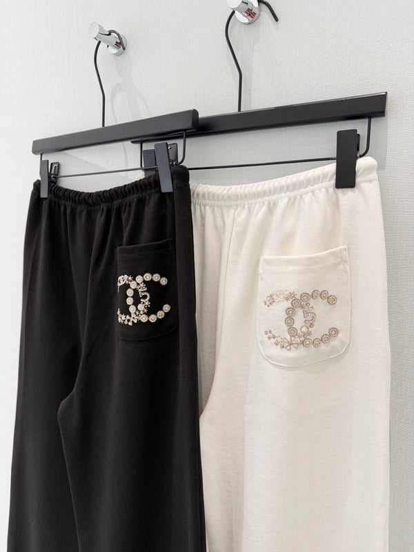 CC Wide-leg Sweatpants Tencel Polyester Cotton 351194