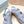 PRA WEDGE PLATFORM SANDALS SAPPHIRE CALFSKIN