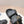 Pra Double Strap Slide 20 With Triangle Logo Black Calfskin