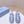 Pra Rubber Monolith Sandals 55 Baby Blue
