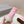 PINK CANVAS HIGH-TOP SNEAKERS LOGO GRAFFITI