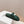 PRA CROCODILE MOTIF SLIDES SANDALS CASTLETON GREEN CALFSKIN