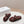 PRA CROCODILE MOTIF SLIDES SANDALS WINE CALFSKIN