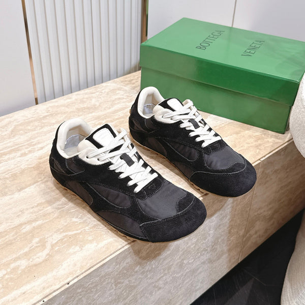 BV Orbit Flash Retro Sneaker Black Suede 934420