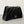 CRUSH MEDIUM CHAIN BAG 31 IN BLACK QUILTED CRUSHED CALFSKIN GOLD HARDWARE