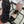 CC Combat Boots Pastel Pink Black Quilted Lambskin 944573