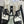CC Combat Boots White Black Quilted Lambskin 944574