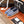 cc espadrilles white blue woolen cloth blue lambskin