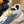 LV Run 55 Sneaker 50mm Blue Orange Monogram Jacquard Fabric