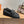 HM Impact Loafers Black Cowhide Sliver Hardware 526182