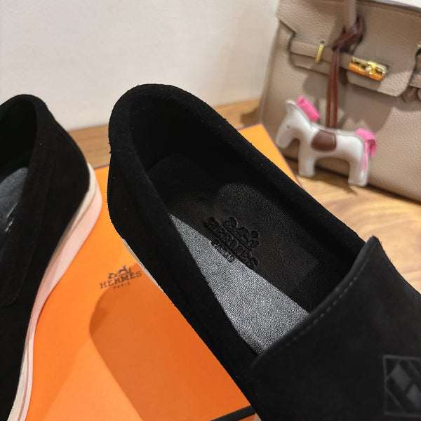 HM Impact Loafers Black Suede 526161