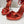 CL Fabric Pampillas Sandals Red Sheepskin 314920