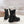 CL 25C Chelsea Booty Lug Black Alligator embossed calf leather 167675