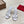 CL 25 Cross-Strap Slippers White Gloss Calf Patent Leather Rivets 314923