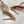 CL 25 Cross-Strap Slippers Nude Gloss Calf Patent Leather Rivets 314926