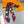 LV Twilly Scarf 120cm Brown Colorful Silk 965655