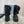 PRA Moon Boots Black With Pouch Recycled Nylon & Cowhide 454736
