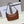 MINI 19 ROMY IN BRONZE BROWN SUPPLE CALFSKIN